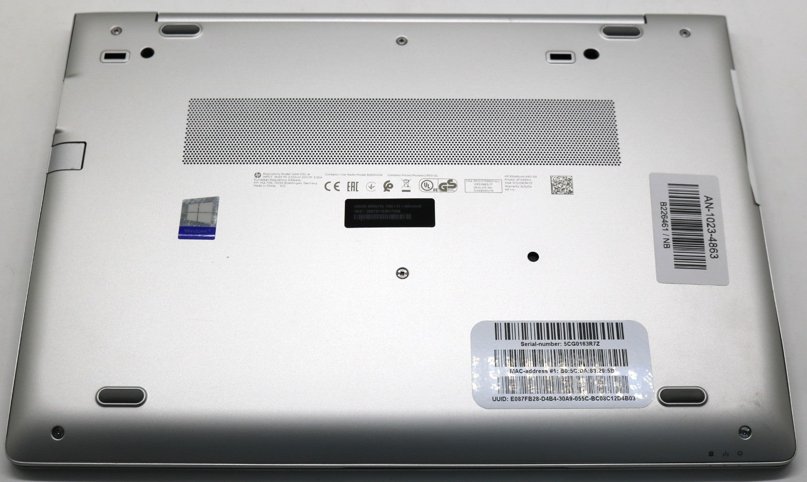 HP Elitebook 840 G5 i7-8550U 32GB RAM 512GB SSD 14" 4K Display Win11 Pro