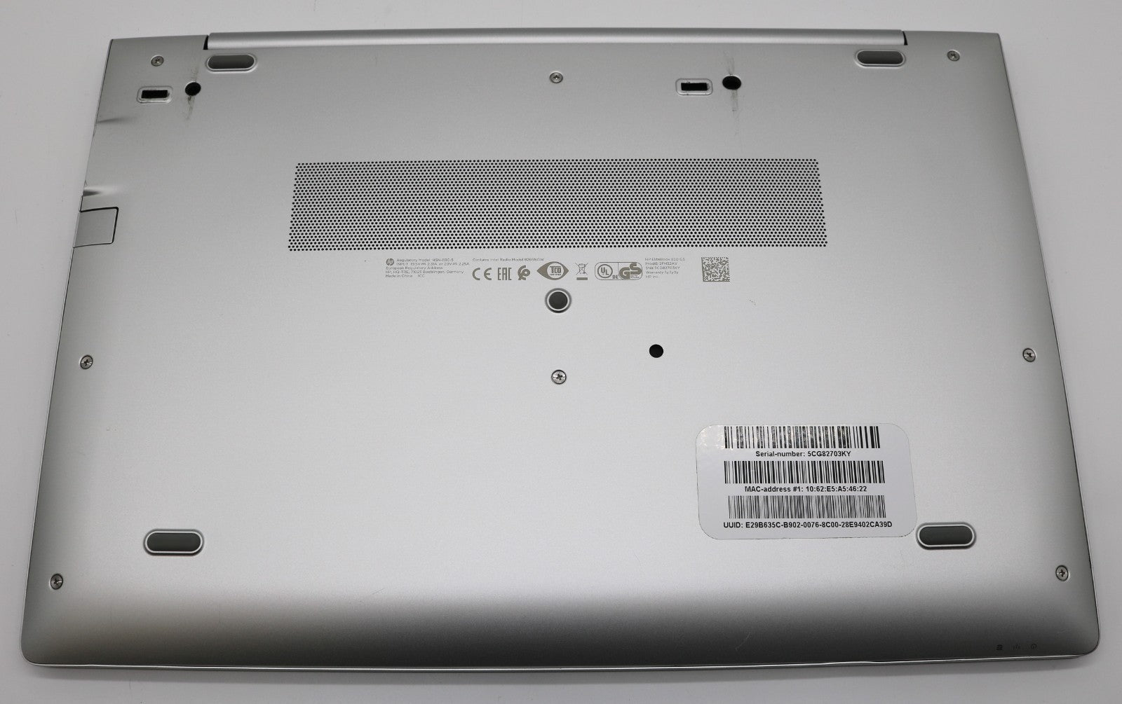 HP Elitebook 850 G5 i5-8250u 16GB RAM 512GB SSD NVMe 15,6 FullHD IPS TOUCH