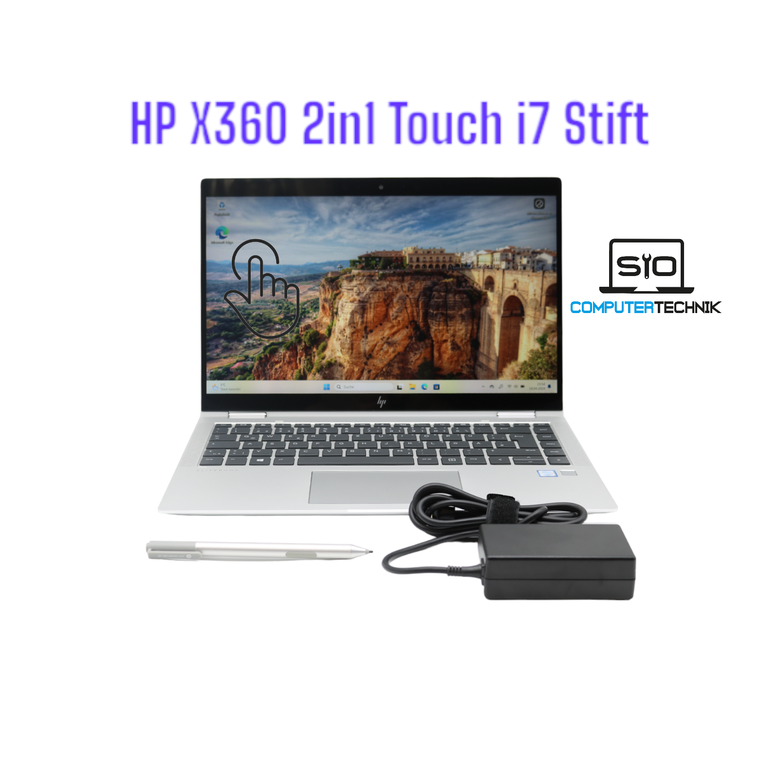 HP Elitebook X360 1040 G6 i7-8565u 16GB RAM 256 SSD (neu) 2in1 Touch Convertible