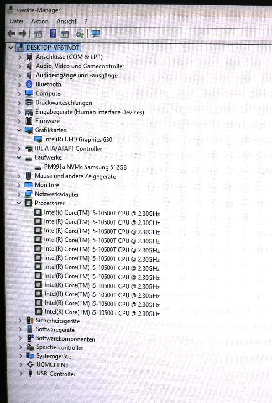 Dell OptiPlex 5090 Micro i5-10500T 16GB RAM 512GB SSD UHD Graphics 630 Win11 Pro