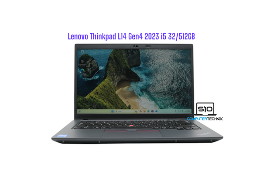 Lenovo Thinkpad L14 Gen 4 i5-1335U 32GB RAM 512GB SSD (neu) FullHD IPS WIFI 6