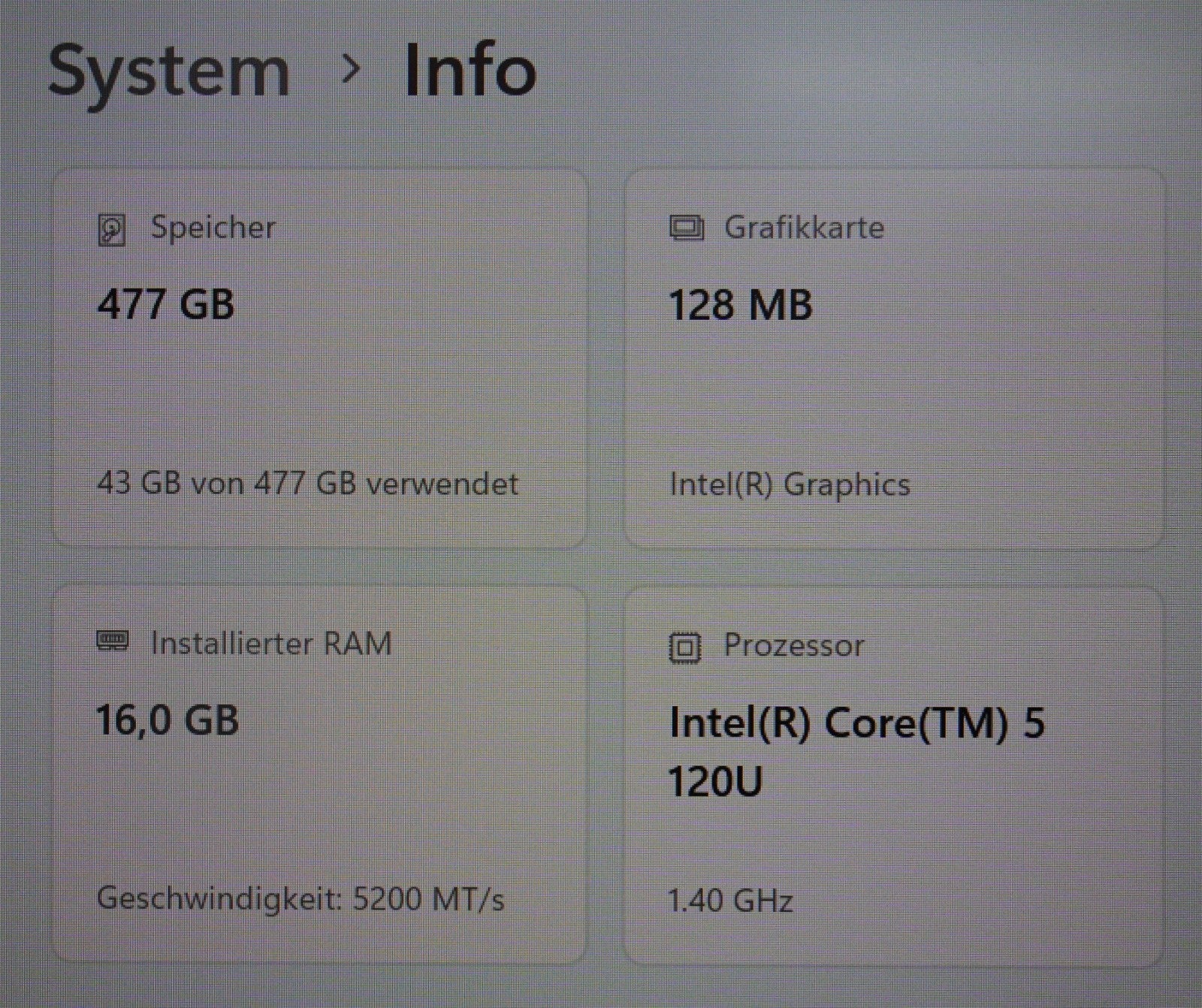 Dell Pro 14 Laptop Intel Core 5 120U 16GB RAM 512GB SSD 14 Zoll Win11 Top Neu