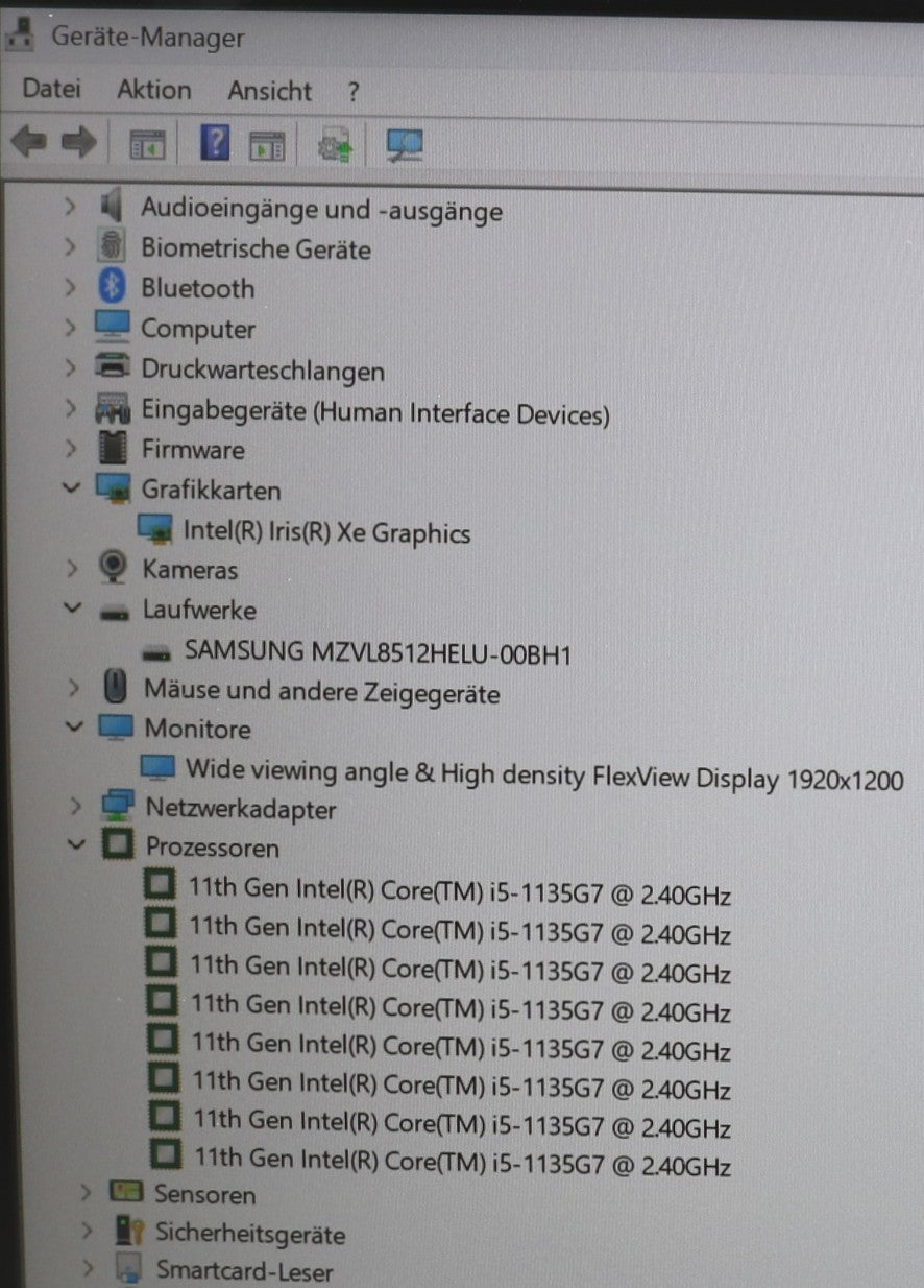 Lenovo ThinkPad X13 Yoga Gen 2 i5-11th 16GB RAM 512GB SSD 13,3" FHD Touchscreen
