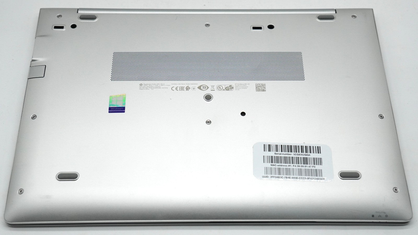 HP Elitebook 850 G5 i5-8350U 16GB RAM 512GB SSD 15,6 FullHD TOUCH Win11
