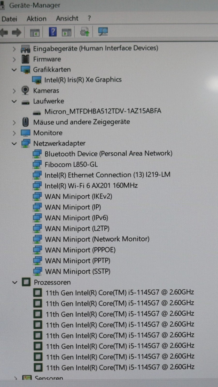 Fujitsu Lifebook U9311X i5-1145G7 16GB RAM 512GB SSD 13,3" FullHD Touch  Stift