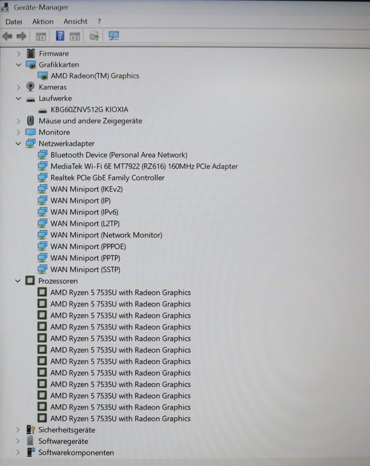 HP ProBook 445 14 G11 Ryzen 5-7535u 16GB RAM 512GB SSD FullHD Win11 #G1