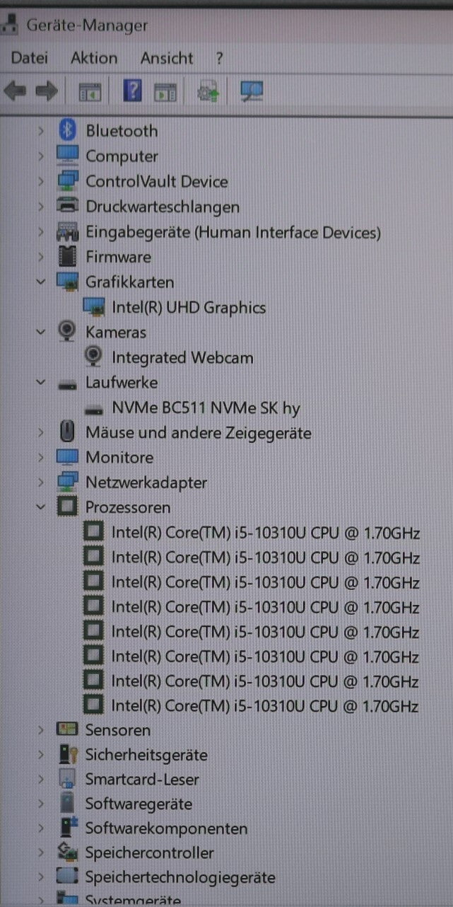 Dell Latitude 7410 i5-10310u Quad Core 8GB RAM 256GB SSD FullHD Backlight