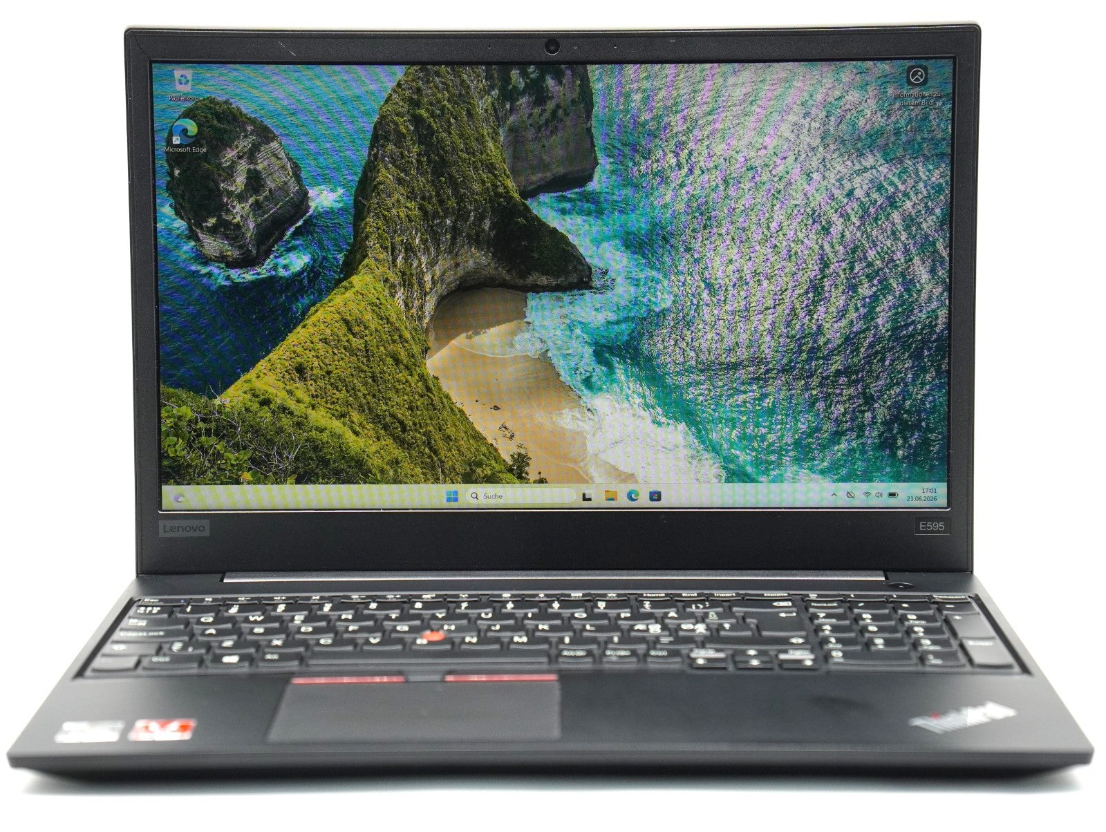 Lenovo ThinkPad E595 AMD Ryzen 5 3500U 16GB RAM 256GB SSD QWERTY Win11 #WK1