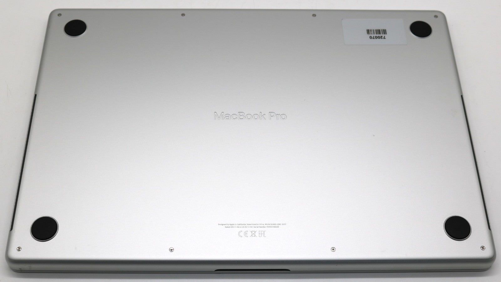 Apple MacBook Pro 2021 16 Zoll M1 Max 32GB 1TB SSD Liquid Retina XDR Silber