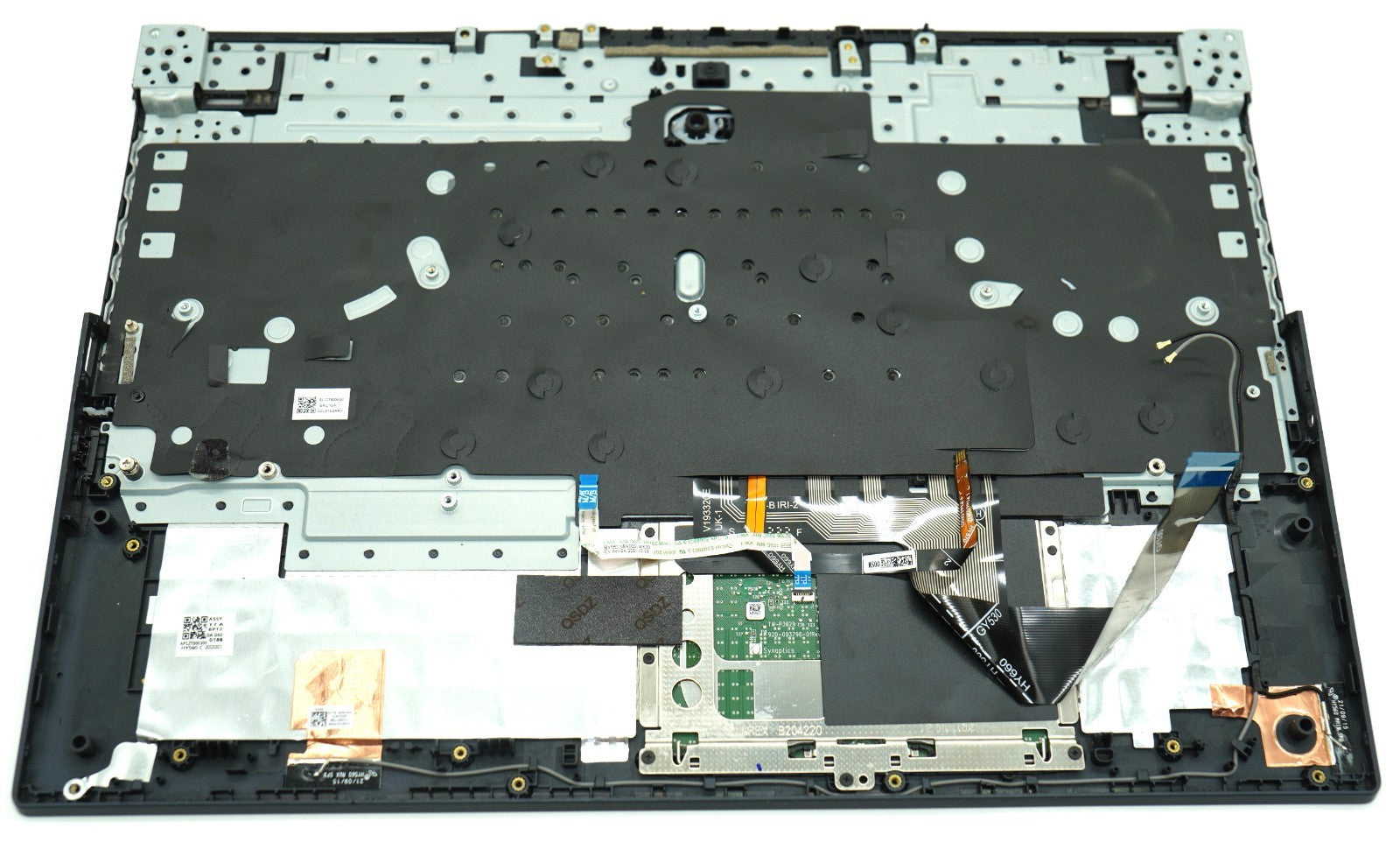 Lenovo Legion 5 15ACH6H Palmrest Tastatur Topcase Touchpad Oberteil QWERTY