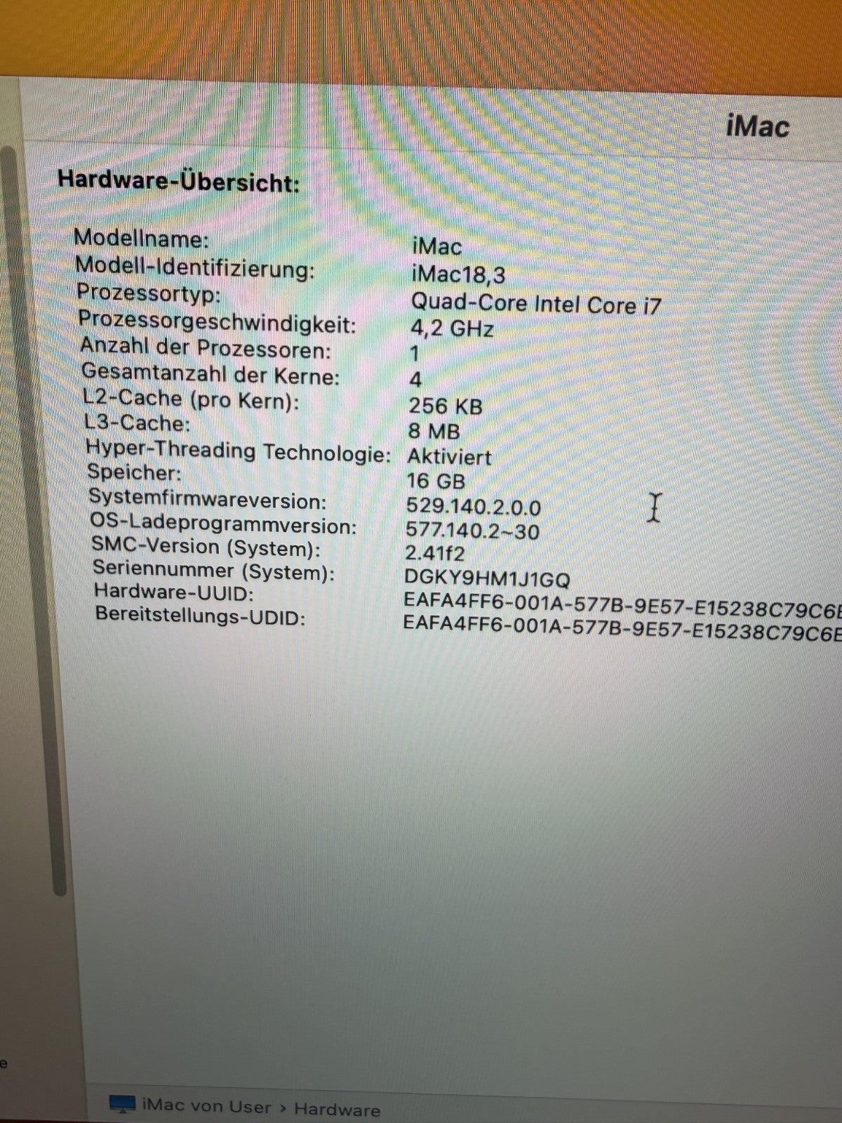 Apple iMac 27 2017 i7 32GB 512GB SSD Radeon Pro 580 5K macOS Ventura