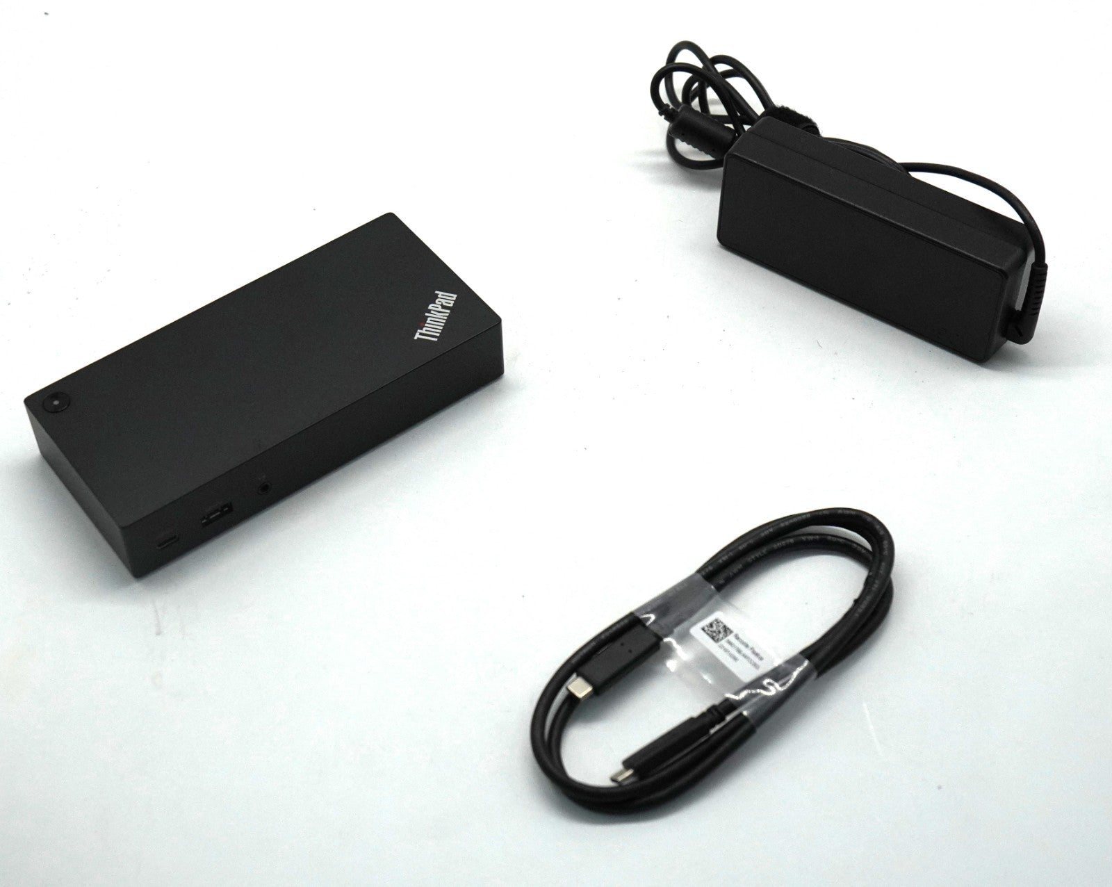 Lenovo  Thinkpad USB C Dock 40A9  Dockingstation mit Netzteil 90W + USB-C Kabel