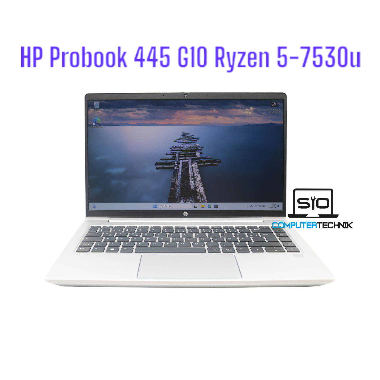 HP ProBook 445 14 G10 Ryzen 5-7530u 6 Kerne 16GB RAM 512GB SSD FullHD Win11