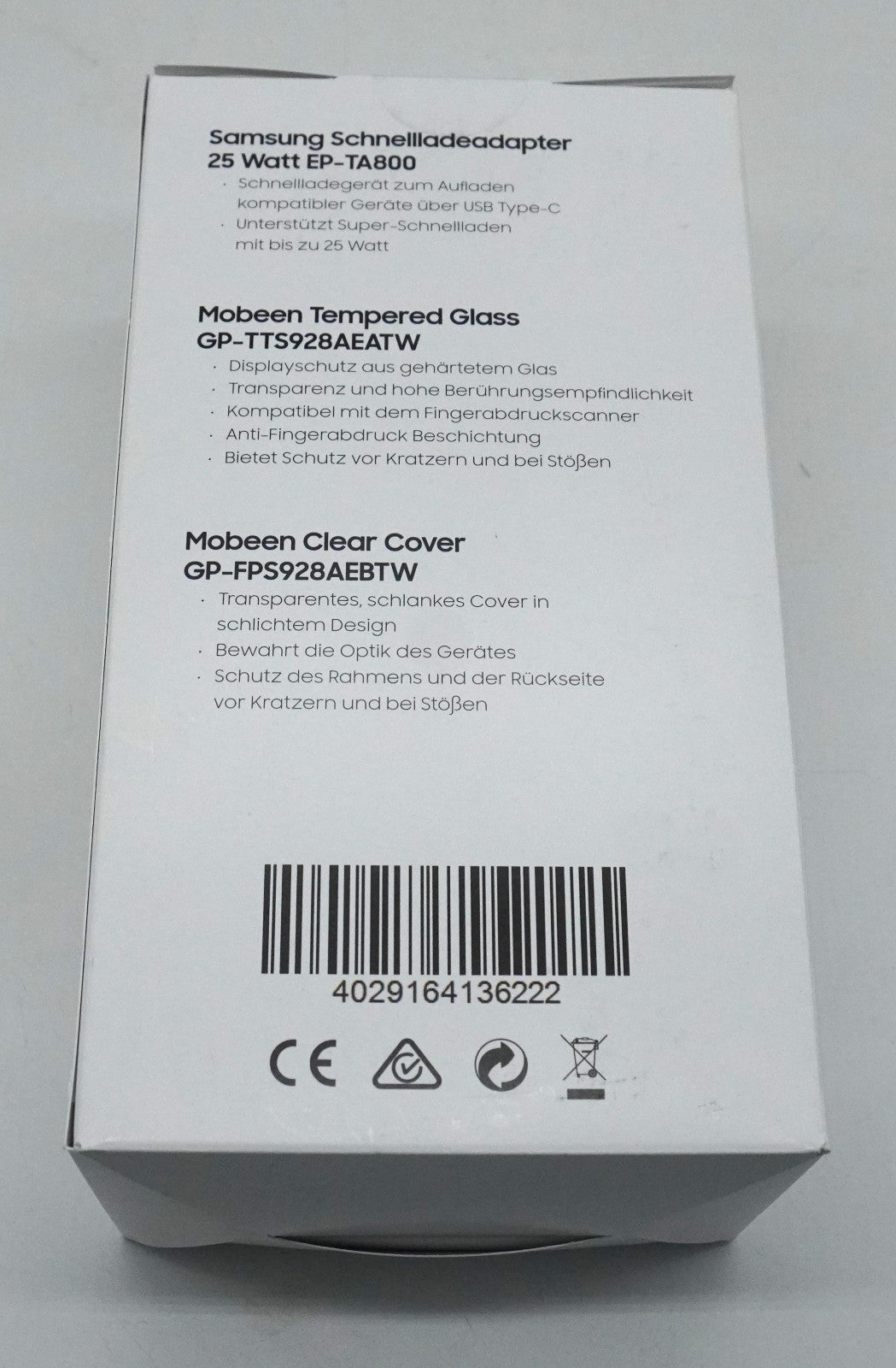 Samsung Galaxy S24 Ultra Starter Kit – Original Zubehör 25W Schnellladegerät