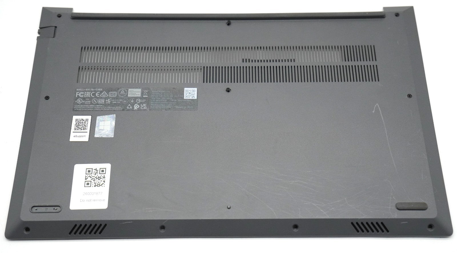 Lenovo ThinkBook 15 G2 ITL Original Bodenplatte Bottom Case Gebraucht