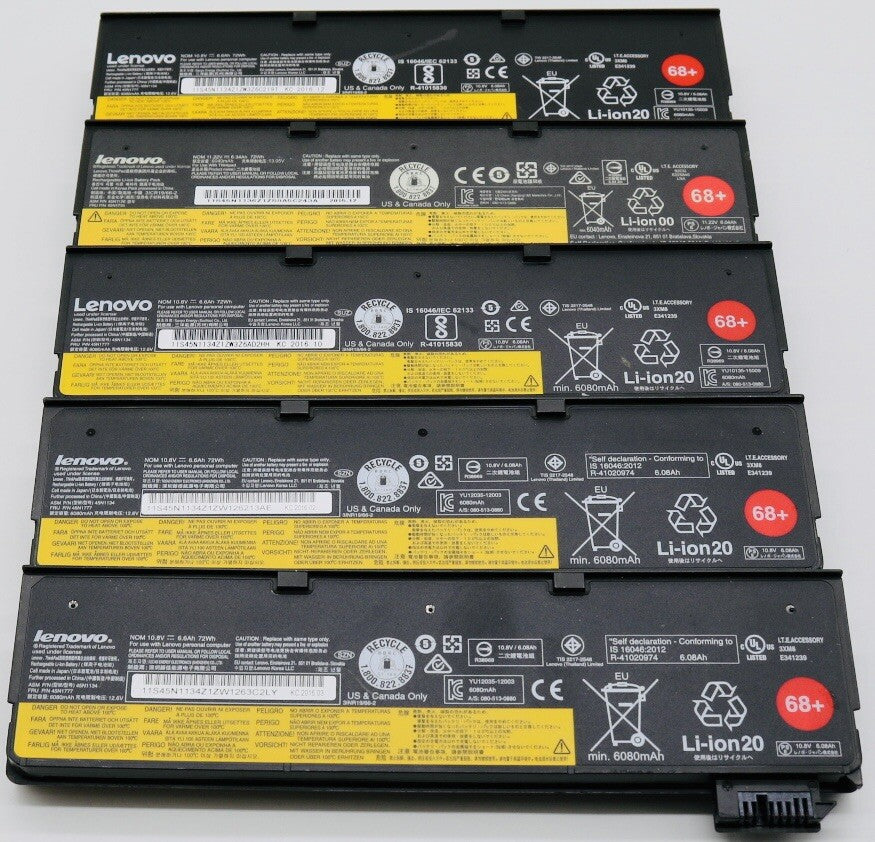 Lenovo Thinkpad 68+ 72Wh Original Akku für X250/X260/T450/T460/T460p/T470p/T560