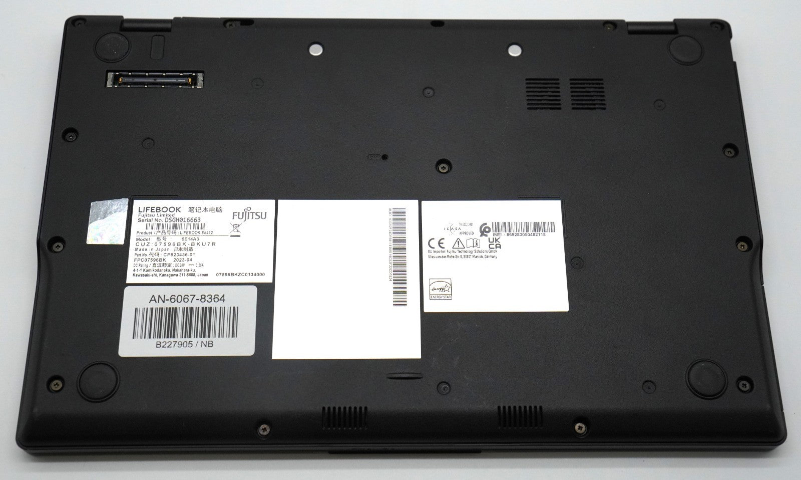Fujitsu Lifebook E5412 i5-1235U 16 GB RAM 256 GB SSD 14″ Full HD Windows 11 Pro