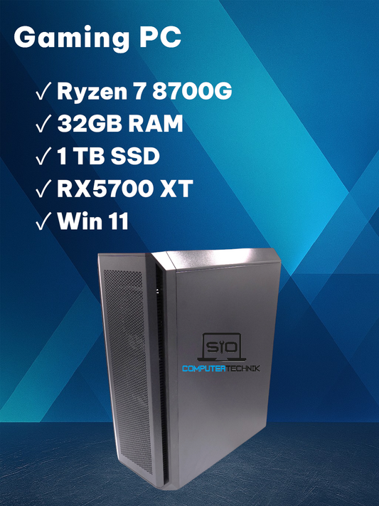 🎮🔥 Gaming PC – Ryzen 7 8700G | 32GB RAM | 1TB SSD | RX 5700 XT 8GB | Win11