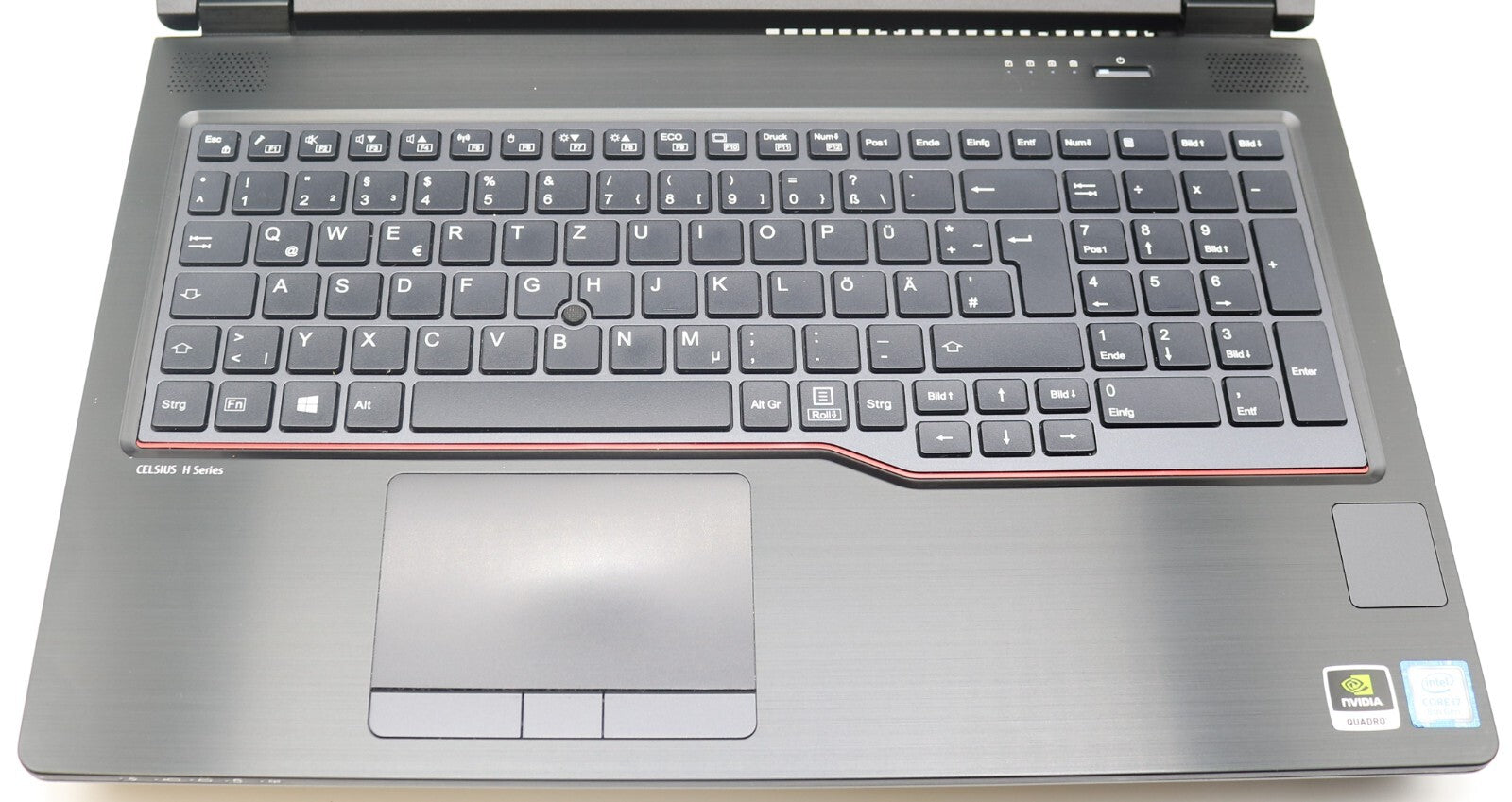 Fujitsu Celsius H780 i7-8750H CAD 6 Cores 32GB RAM 512GB SSD 15,6" FHD Kratzer