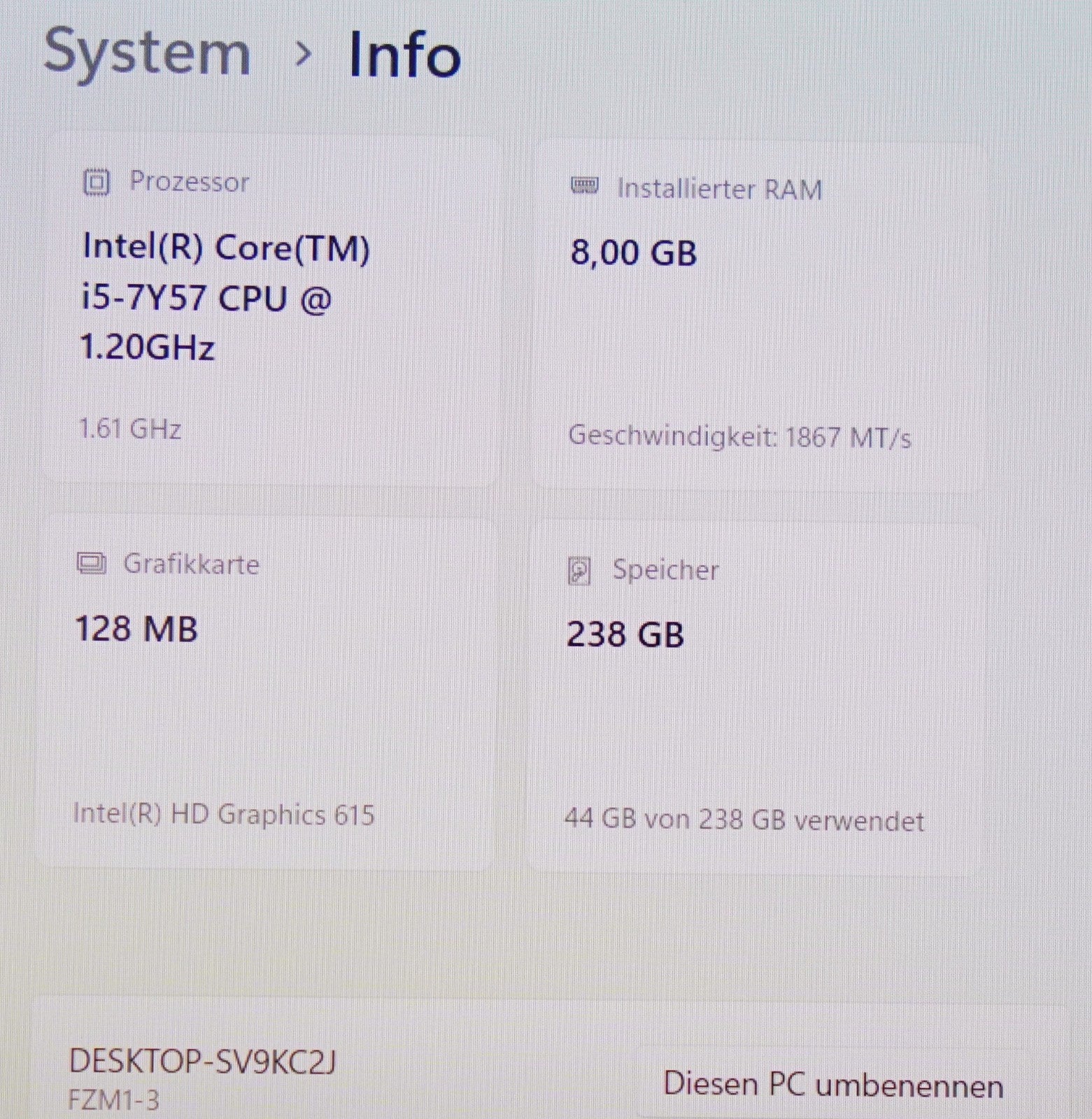 Panasonic Toughpad FZ-M1 MK3 – i5-7Y57 | 8GB RAM | 256GB SSD | NEU & OVP