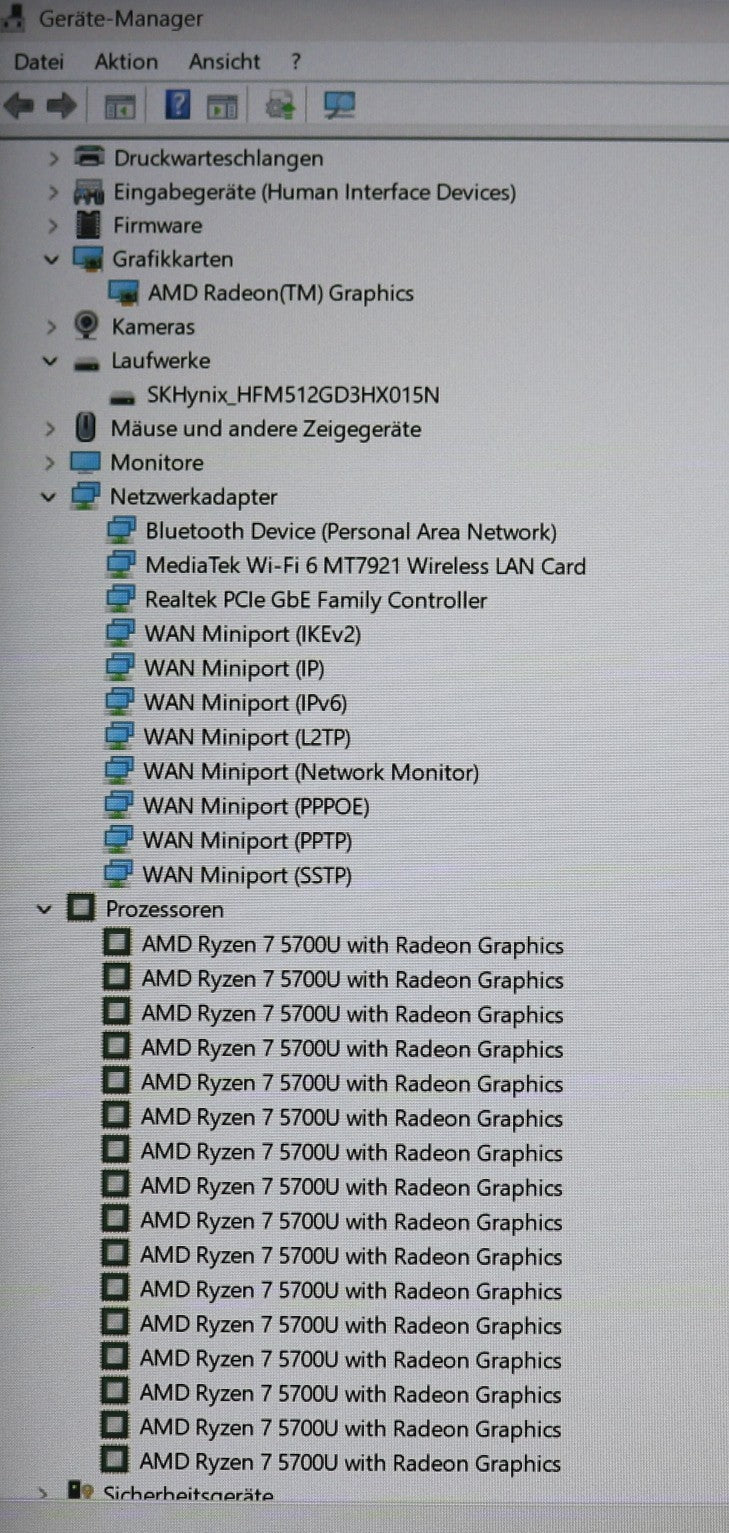 Lenovo Thinkpad E15 Gen3 AMD Ryzen 7 5700U 16B RAM 512GB SSD 15,6 FHD Win11 #L1